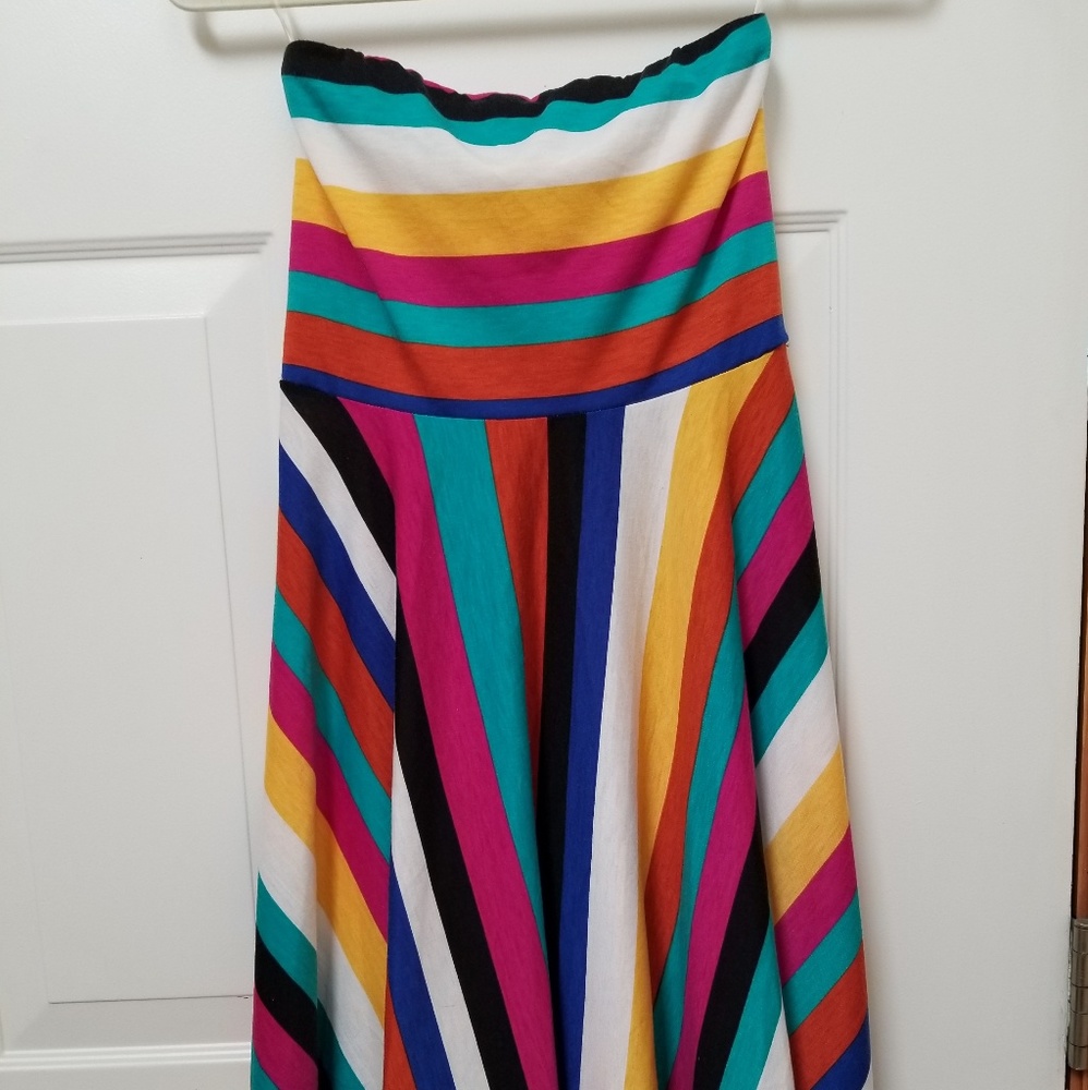 {Vanity} Strapless dress